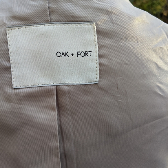 Oak & fort beige cocoon overcoat - Picture 4 of 6